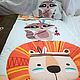 Order Set in a baby cot. Blanket, pillowcase, pillow. children's textiles. Livemaster. . Baby pillow Фото №3