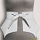 Ella peplum belt made of genuine leather or suede (any color), Belt, Podolsk,  Фото №1