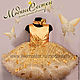 Dress 'Petals of gold' Art. 250 (Art.250/1). Childrens Dress. ModSister. Online shopping on My Livemaster.  Фото №2