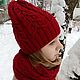 Комплект "Марсала", Шапки, Иваново,  Фото №1