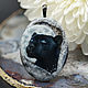Moon Panther mascot pendant. Totem ' painting on stone, Pendants, Moscow,  Фото №1