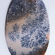 Материалы для творчества handmade. Livemaster - original item Agate with dendrites, moss agate (large cabochons) Kazakhstan, Charly.. Handmade.