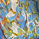 Shawl 'My sweet angel' silk, France. Vintage handkerchiefs. Dutch West - Indian Company. Online shopping on My Livemaster.  Фото №2