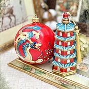 Сувениры и подарки handmade. Livemaster - original item Christmas decorations: Gift set in box. Handmade.