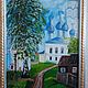 Картина .Старая церковь , Картины, Вилючинск,  Фото №1