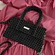 Сумочка из бусин. Сумка через плечо. Mmalchivetskya-bags. Интернет-магазин Ярмарка Мастеров.  Фото №2