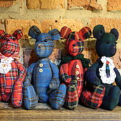 Мишки Тедди, семья медвежат