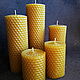 Wax candles, a set of 8 pieces of different sizes. Candles. Exclusive decor. Online shopping on My Livemaster.  Фото №2