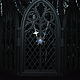 Колье с голубым агатом "Северная корона". Колье. Dark Hall Украшения, 3д-печать. Интернет-магазин Ярмарка Мастеров.  Фото №2