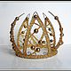 корона золотая "Царевна". Диадемы. Мастерская 'Golden crown'. Интернет-магазин Ярмарка Мастеров.  Фото №2
