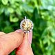 Заказать 18. Натуральный желтый  циркон 4.15 ct. Елена. Ярмарка Мастеров. . Кольца Фото №3