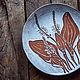  hand-sculpted and painted 'Plantain'. Dish. urmanika. Online shopping on My Livemaster.  Фото №2