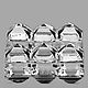 Сапфир натуральный 1,09Ct 3,0мм 6шт VVS Цейлон. Минералы. Сундучок старца.. Интернет-магазин Ярмарка Мастеров.  Фото №2