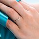 Заказать Обручальные кольца Венец, пара, розовое  золото 585. Organic Jewelry. Серебро и золото. Ярмарка Мастеров. . Кольца Фото №3