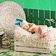 Комплект для фотосессии "Зайка". Комплекты головных уборов. Елена Куцубина. Интернет-магазин Ярмарка Мастеров.  Фото №2