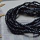 Roundels, 2,5 mm Black, Beads1, Stavropol,  Фото №1