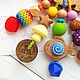 Грызунок "Радужный котик". Грызунки. Грызунки Слингобусы Baby Baubles. Ярмарка Мастеров.  Фото №4