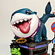 Фигурка Джефф акула Jeff the Land Shark marvel. Статуэтка. Антонина (happyfingers). Ярмарка Мастеров.  Фото №12