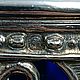 Сахарница Серебро и Стекло 19 век Франция / 1904252. Сахарницы. Phoenix Antique • Феникс Антик. Ярмарка Мастеров.  Фото №14