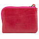 Baden Leather Wallet (red). Wallets. Russian leather Guild. My Livemaster. Фото №5