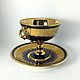 Винтаж:  Кофейная пара Limoges антикварная Франция. Кружки винтажные. Phoenix Antique • Феникс Антик. Ярмарка Мастеров.  Фото №6