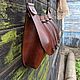 Order Hunting bag made of leather, a jagdtash mod.AU. Labour. Livemaster. . Gifts for hunters and fishers Фото №3