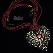 Украшения handmade. Livemaster - original item Heart Pendant (425) Designer Jewelry. Handmade.