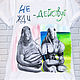 T-shirt white Idun meme don't wait-act unisex hand painted. T-shirts. Koler-art handpainted wear. Online shopping on My Livemaster.  Фото №2