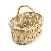 Для дома и интерьера handmade. Livemaster - original item Wicker picnic basket medium. basket of vines. Art.50002. Handmade.
