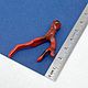 Бусина подвеска коралл, красный/черный, акрил, П202. Подвески. Tanissa Hobby (Танисса Хобби). Ярмарка Мастеров.  Фото №4