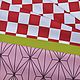 Large checkered fabric, red and white checkered. Fabric. sartoria-1. My Livemaster. Фото №5