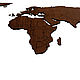 Деревянная карта мира на стену 80х40 см, орех. Карты мира. Afi Design. Интернет-магазин Ярмарка Мастеров.  Фото №2