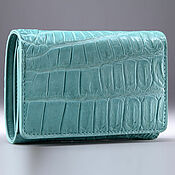 Сумки и аксессуары handmade. Livemaster - original item Women`s wallet made of genuine crocodile leather IMA0216US4. Handmade.