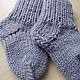Socks "Grey". Socks and tights. master  Galina Sher. Online shopping on My Livemaster.  Фото №2