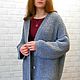  женский кардиган вязаный бирюзовый из шерсти. Кардиганы. AccessoriesWool мягко и комфортно. Ярмарка Мастеров.  Фото №6