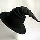 Women's hat with 8cm Brim Telescope Black. Hats1. Zhanna. My Livemaster. Фото №4