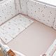  для кроватки Mommy Lux. Бортики в кроватку. Krohotulya(комплекты в кроватку). Интернет-магазин Ярмарка Мастеров.  Фото №2