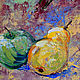 The painting 'Sunflowers and Fruit' painting with sunflowers. Pictures. Multicolor Gallery. Online shopping on My Livemaster.  Фото №2