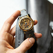 Аксессуары handmade. Livemaster - original item Straps: Two-turn wristwatch. Handmade.