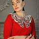 Order Collar Summer Yelets lace. Russian embroidery and lace. Livemaster. . Collars Фото №3