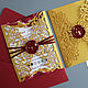 'Gold silk' invitations, Invitations, Moscow,  Фото №1