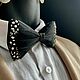 Bow tie with duck and Guinea fowl feathers, Butterflies, Sochi,  Фото №1