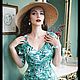 Заказать Шляпа соломенная. 'Ariadne's thread' (ariadna_hats). Ярмарка Мастеров. . Шляпы Фото №3