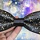 Bright space bow tie with hand-drawn pattern, Ties, Moscow,  Фото №1