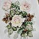 Cross Stitch Tea Roses. Pictures. sweet-home11. My Livemaster. Фото №6