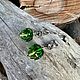 Серьги висячие изумрудные из муранского стекла. Серьги классические. Стекольная мастерская PRO*BLESK by Alena Vorman. Ярмарка Мастеров.  Фото №4
