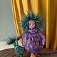 Ватная ёлочная игрушка «Феечка лесная». Мини фигурки и статуэтки. 'Вата не виновата'. Ярмарка Мастеров.  Фото №9