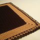 Rug Mat knitted from cord Autumn flowers. Carpets. knitted handmade rugs (kovrik-makrame). My Livemaster. Фото №6