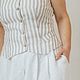Льняной жилет. Жилеты. Simply Wear by Di (Prokhorova Diana). Ярмарка Мастеров.  Фото №5