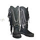 Cossacks: Women's Cossack boots with embroidery and fringe - custom fur, Cossacks shoes, Rimini,  Фото №1